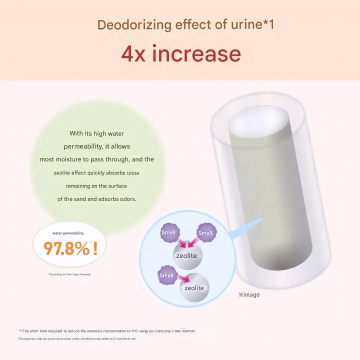 ElleAir Deodorizing & Antibacterial Litter Large Grains 4L